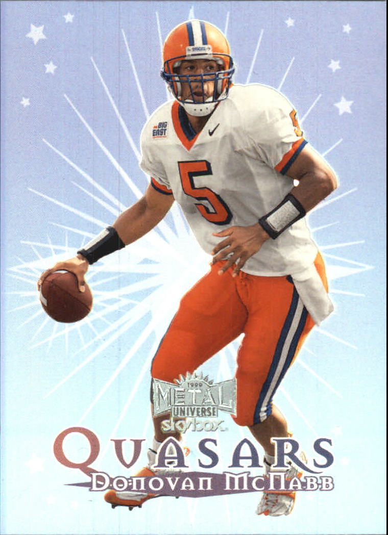 1999 Metal Universe Quasars #QS6 Donovan McNabb