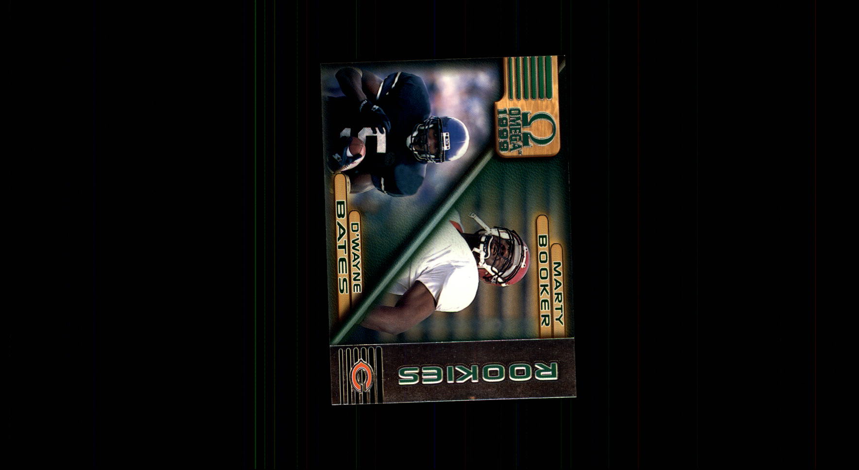 1999 Pacific Omega #48 D'Wayne Bates RC/Marty Booker RC