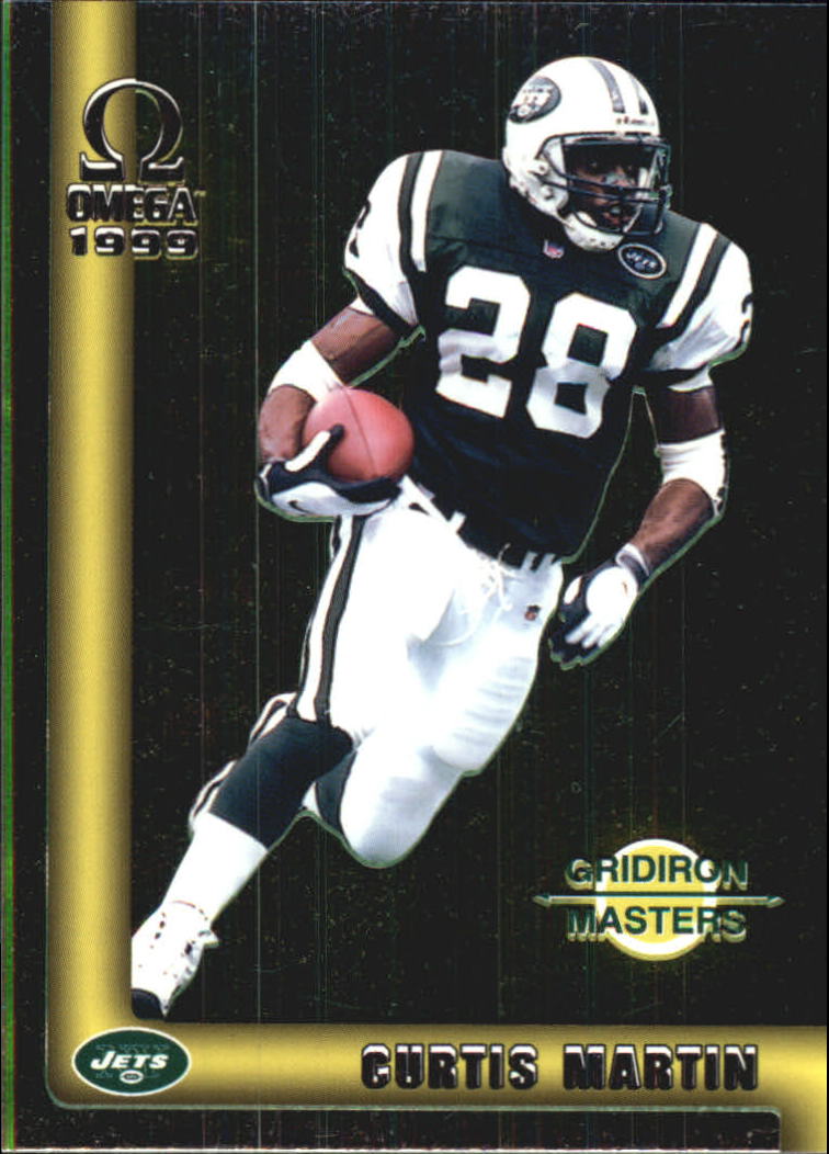 1999 Pacific Omega Gridiron Masters #24 Curtis Martin