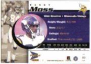 1999 Pacific Prisms #83 Randy Moss back image