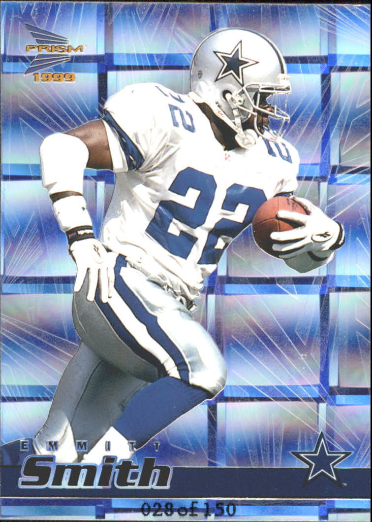 1999 Pacific Prisms Holographic Mirror #42 Emmitt Smith