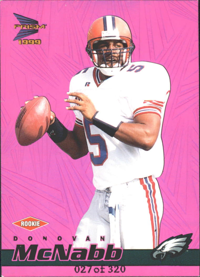 1999 Pacific Prisms Holographic Purple #108 Donovan McNabb