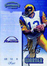 1999 Playoff Contenders SSD #146 Kurt Warner AU/1825* RC