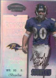 1999 Playoff Contenders SSD #148 Brandon Stokley AU/1325* RC