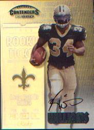 1999 Playoff Contenders SSD #152 Ricky Williams AU/725* RC