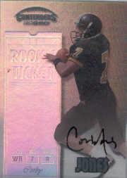 1999 Playoff Contenders SSD #171 Corby Jones AU/1825* RC