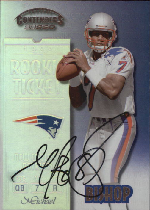 1999 Playoff Contenders SSD #175 Michael Bishop AU/1825* RC