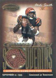 1999 Playoff Contenders SSD Game Day Souvenirs #GS4 Akili Smith