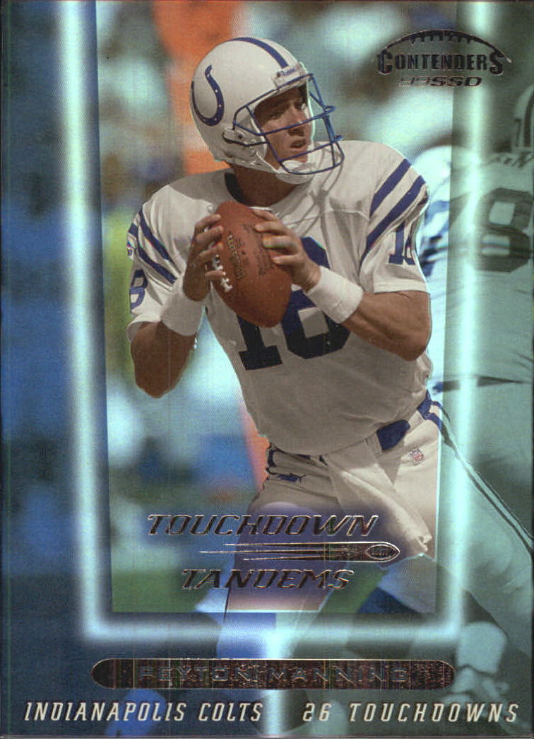1999 Playoff Contenders SSD Touchdown Tandems #T4 P.Manning/M.Harrison