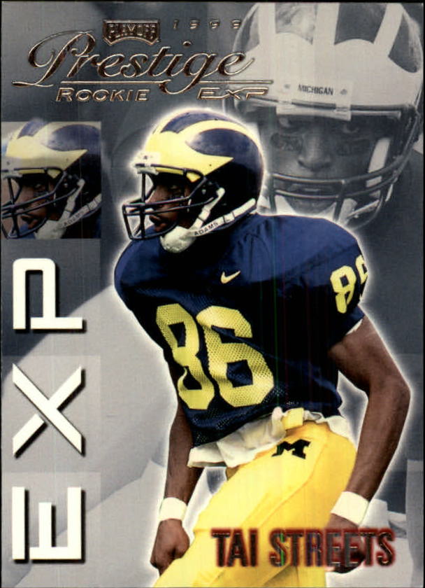 1999 Playoff Prestige EXP #11 Tai Streets RC