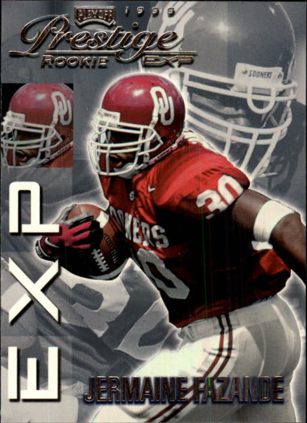 1999 Playoff Prestige EXP #12 Jermaine Fazande RC