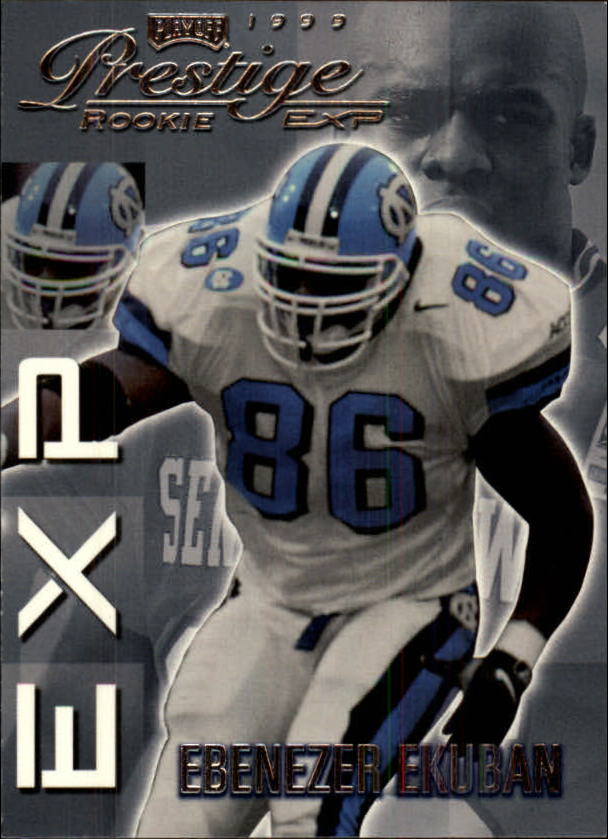 1999 Playoff Prestige EXP #13 Ebenezer Ekuban RC