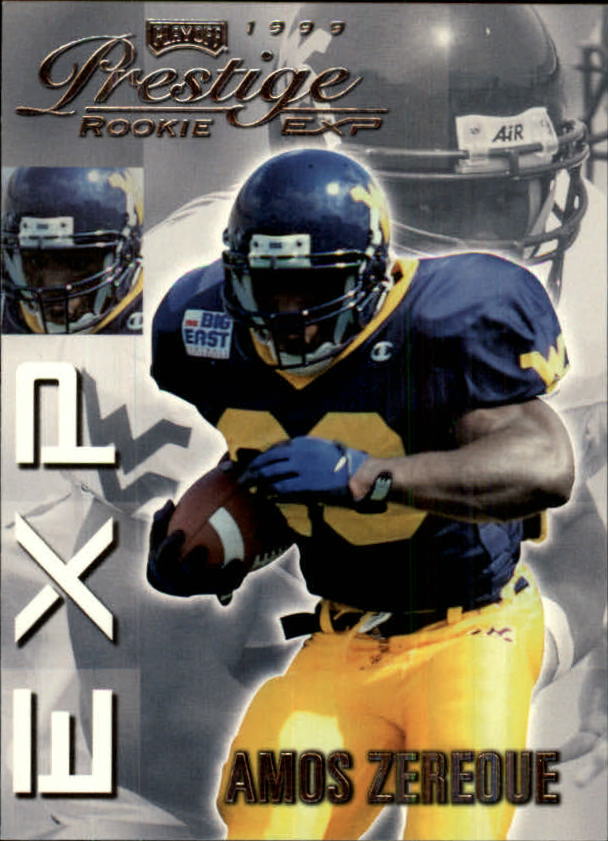 1999 Playoff Prestige EXP #24 Amos Zereoue RC