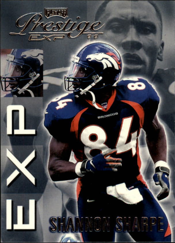 1999 Playoff Prestige EXP Denver Broncos Football Card #160 Shannon Sharpe - 第 1/1 張圖片