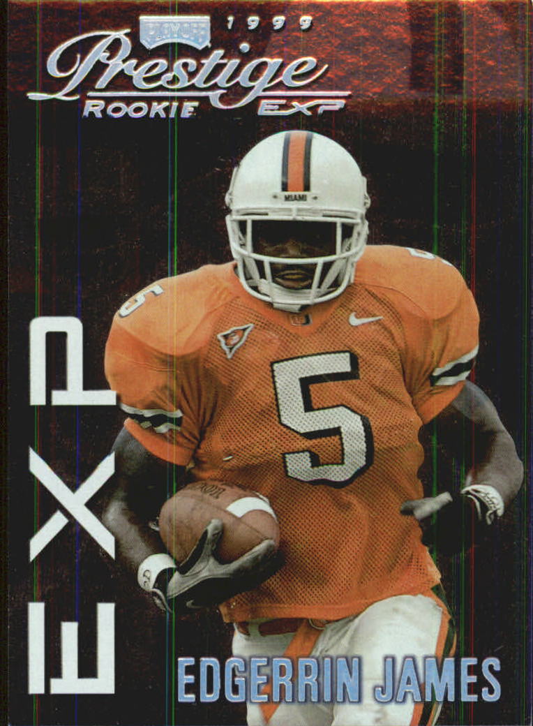 1999 Playoff Prestige EXP Reflections Silver #37 Edgerrin James
