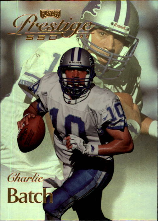 1999 Playoff Prestige SSD #43 Charlie Batch