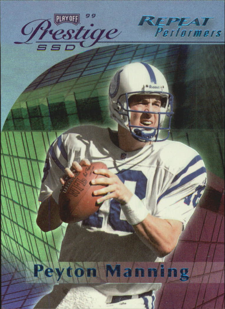 1999 Playoff Prestige SSD Spectrum Blue #152 Peyton Manning RP