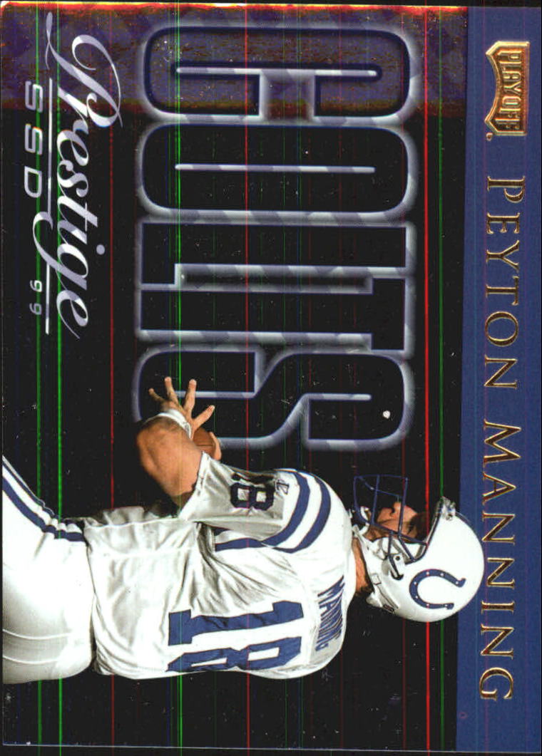 1999 Playoff Prestige SSD Checklists #CL13 Peyton Manning