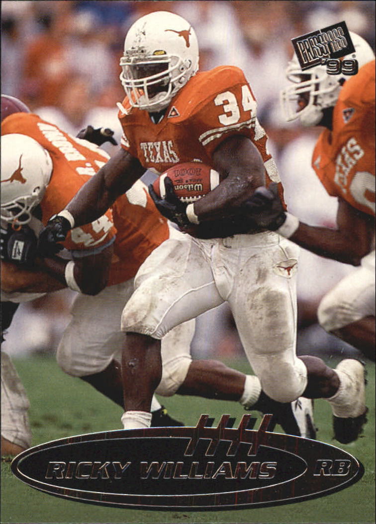1999 Press Pass Paydirt Silver #1 Ricky Williams