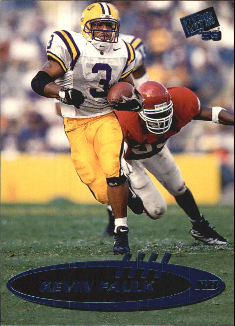 1999 Press Pass Torquers Blue #25 Kevin Faulk