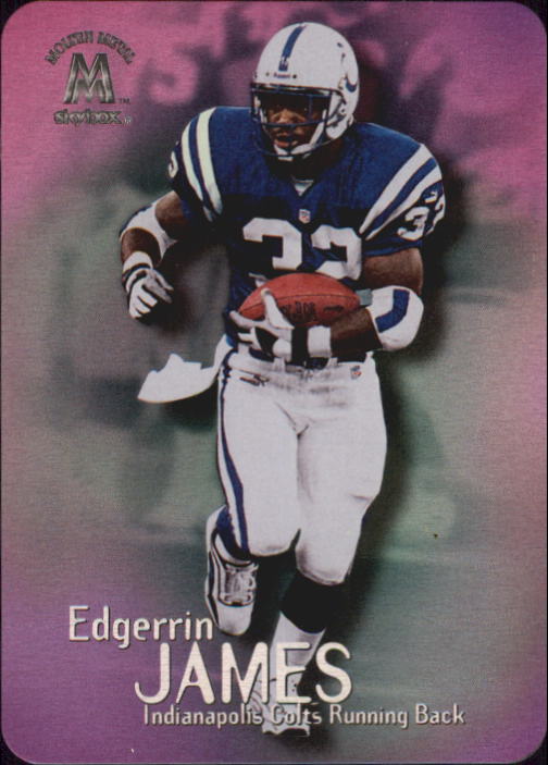 1999 SkyBox Molten Metal #137 Edgerrin James RC