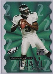 1999 SkyBox Premium DejaVu Die Cuts #7DV D.McNabb/M.Faulk