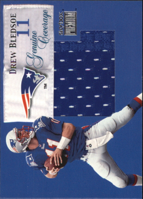 1999 SkyBox Premium Genuine Coverage #6GC Drew Bledsoe/440