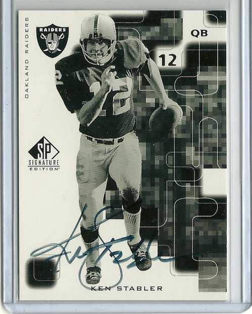 1999 SP Signature Autographs #KS Ken Stabler