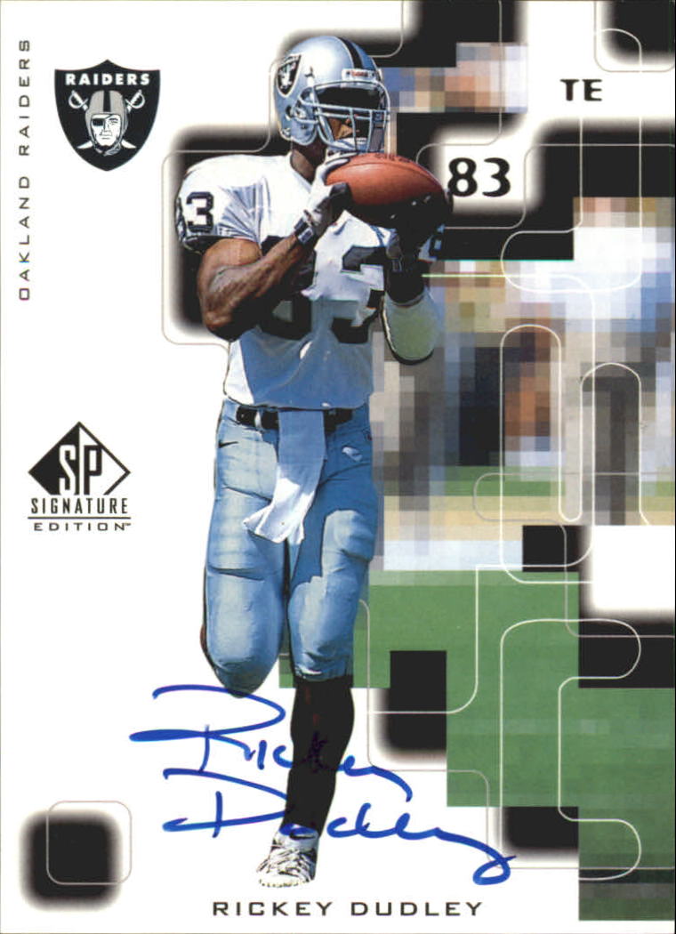 1999 SP Signature Autographs #RD Rickey Dudley