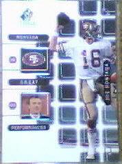 1999 SP Signature Montana Signature Performances #J2A Joe Montana