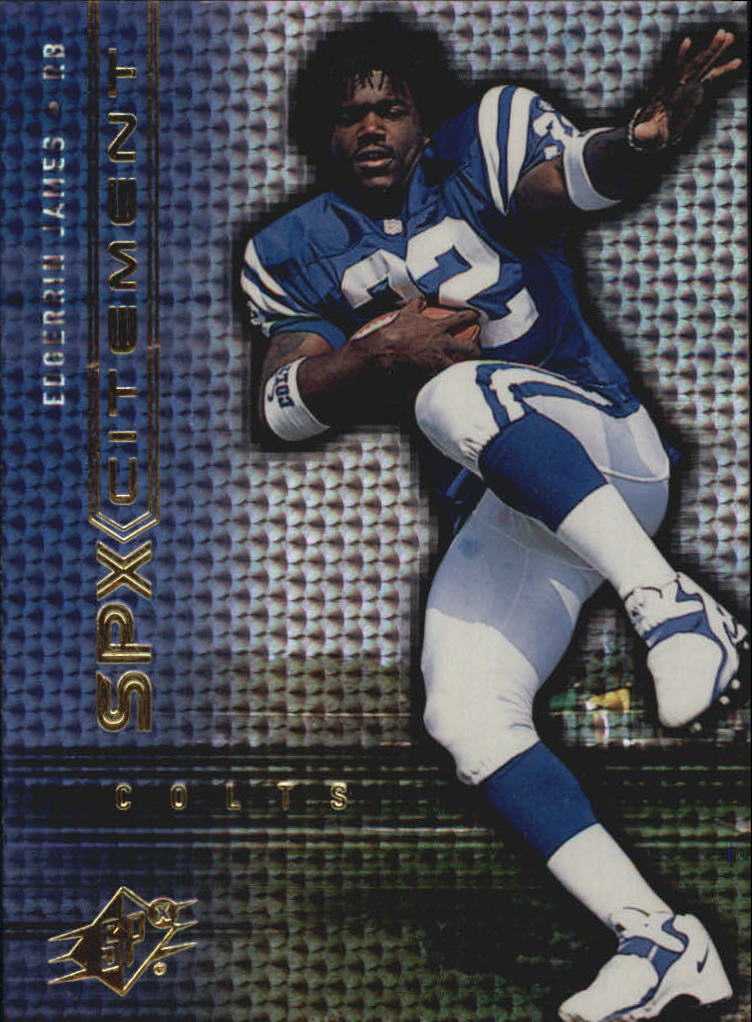 1999 SPx Spxcitement #S2 Edgerrin James