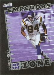 1999 Stadium Club Emperors of the Zone #E10 Randy Moss