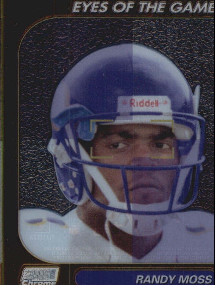 1999 Stadium Club Chrome Eyes of the Game #26 Randy Moss