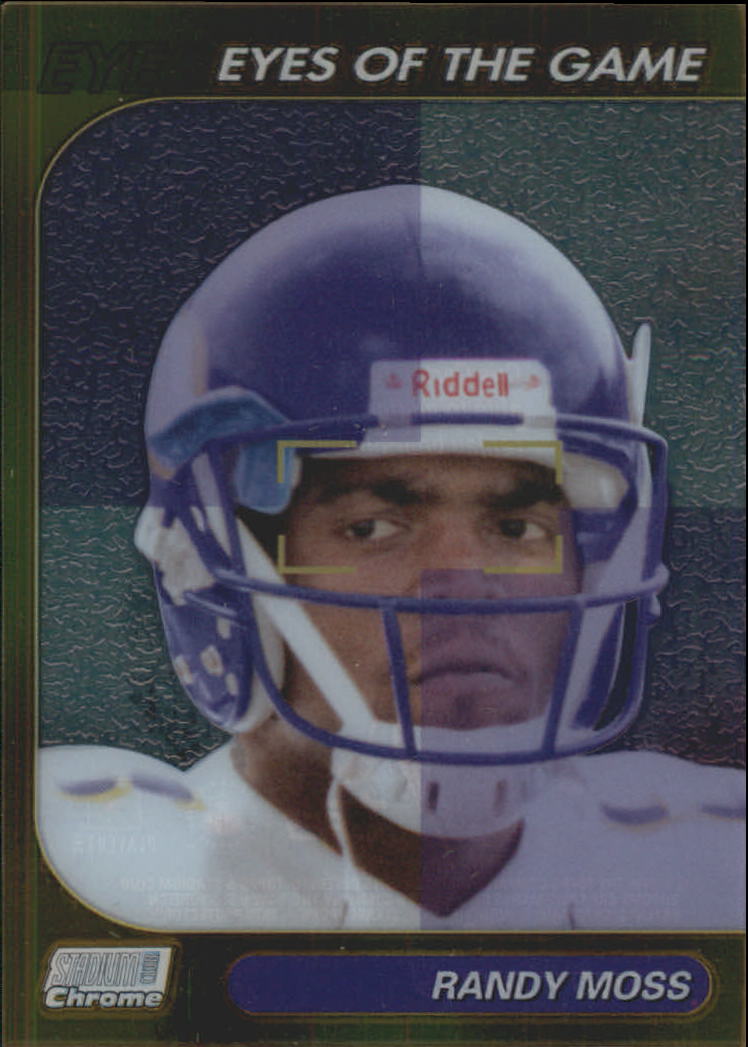 1999 Stadium Club Chrome Eyes of the Game Refractors #26 Randy Moss