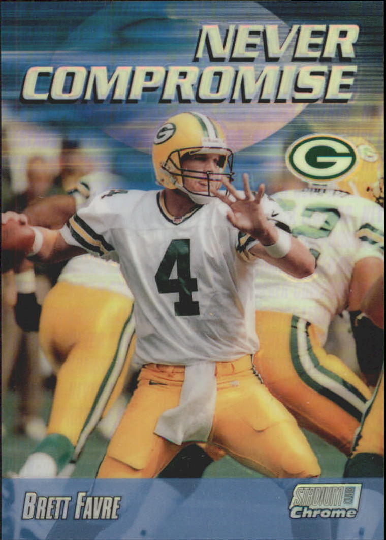 1999 Stadium Club Chrome Never Compromise Refractors #NC35 Brett Favre