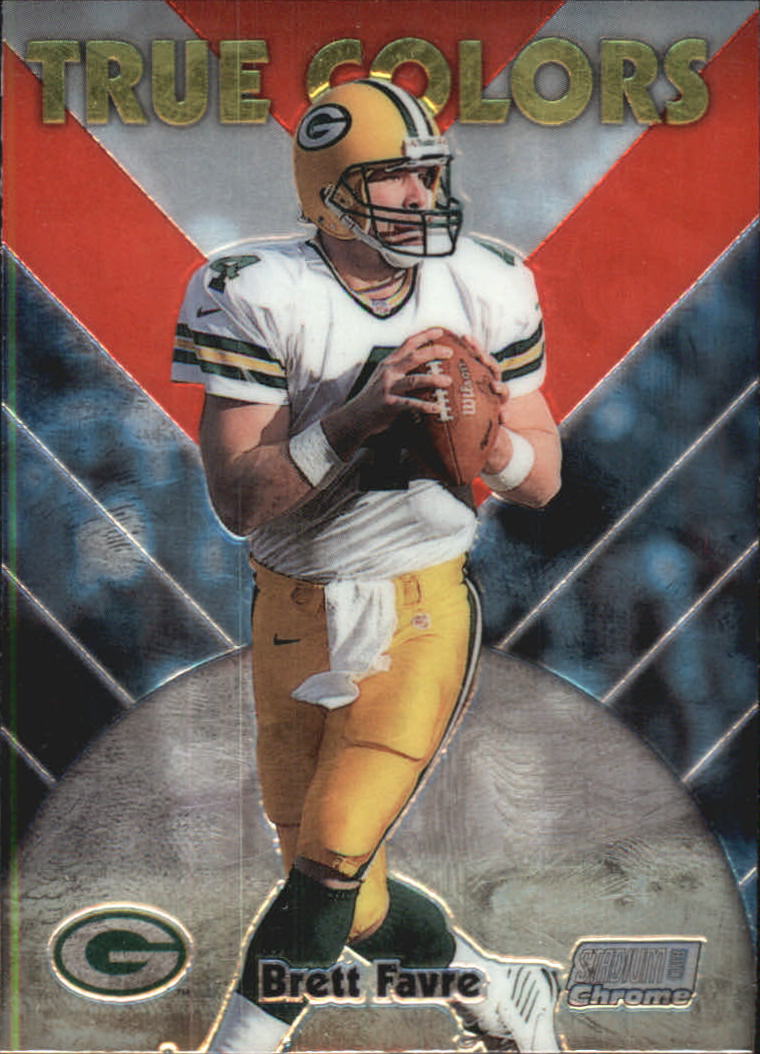 1999 Stadium Club Chrome True Colors #18 Brett Favre