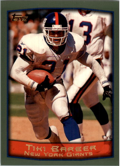 1999 Topps #79 Tiki Barber