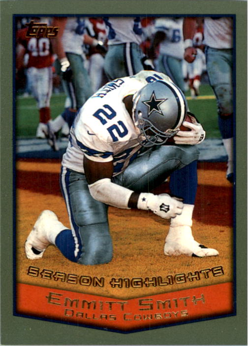 1999 Topps #322 Emmitt Smith SH