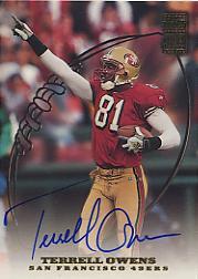 1999 Topps Autographs #A7 Terrell Owens
