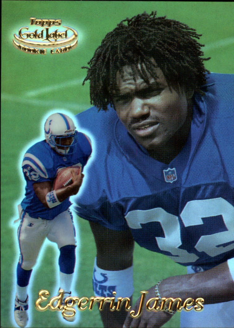 1999 Topps Gold Label Class 1 #100 Edgerrin James RC