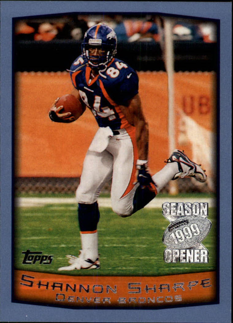 1999 Topps Season Opener #8 Shannon Sharpe
