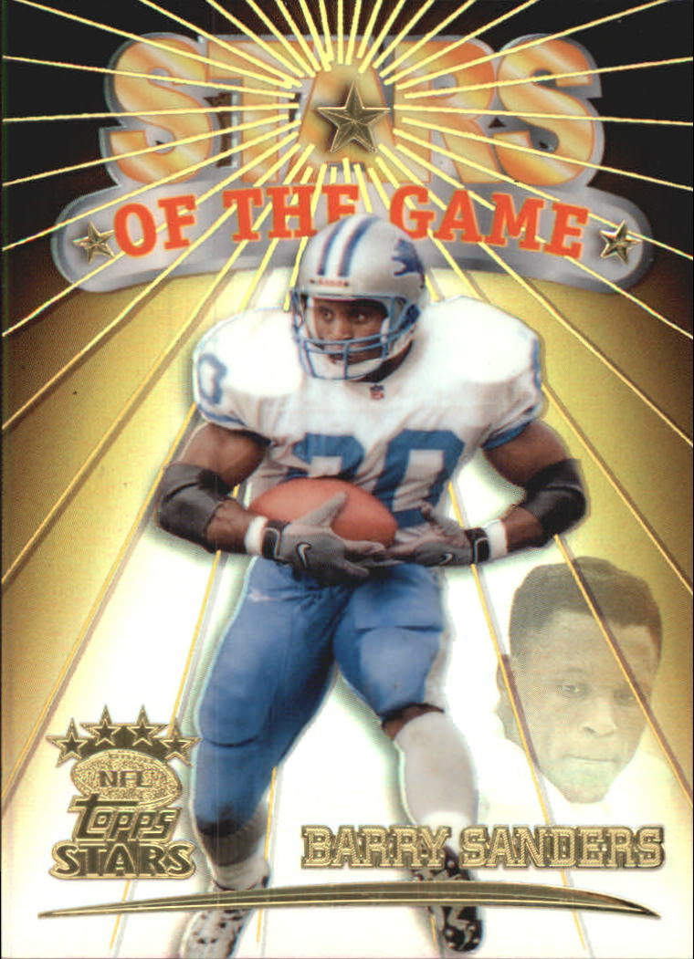 1999 Topps Stars Stars of the Game #S3 Barry Sanders