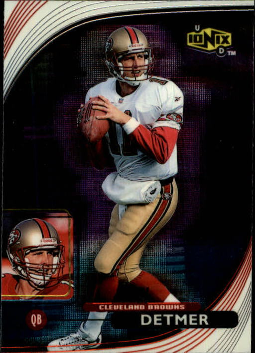 1999 UD Ionix #14 Ty Detmer