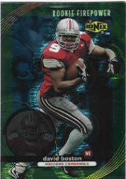 1999 UD Ionix #75 David Boston RC