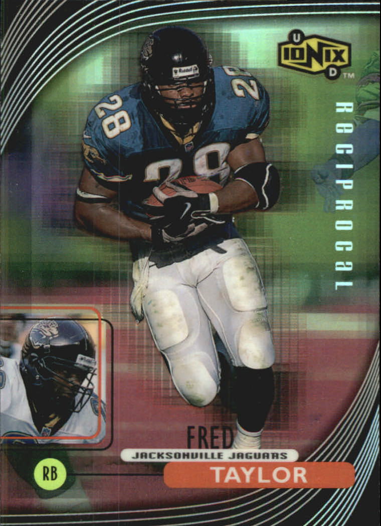 1999 UD Ionix Reciprocal #R27 Fred Taylor