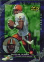 1999 UD Ionix Reciprocal #R65 Donovan McNabb