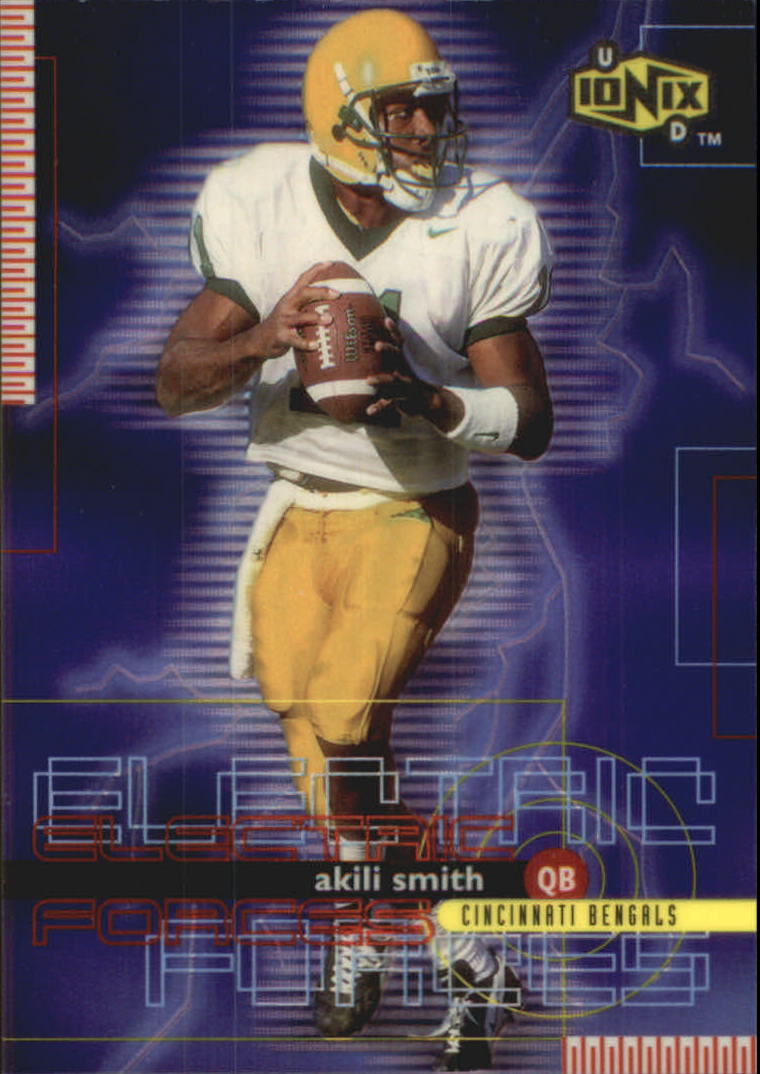 1999 UD Ionix Electric Forces #EF4 Akili Smith