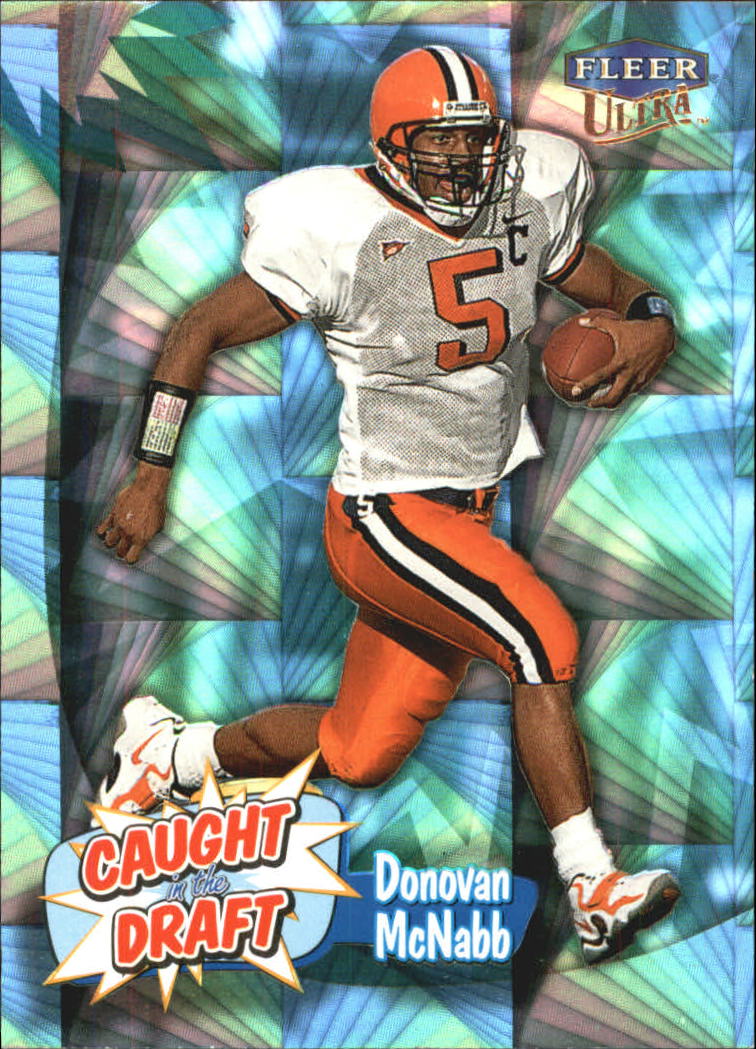 1999 Ultra Caught In The Draft #6 Donovan McNabb