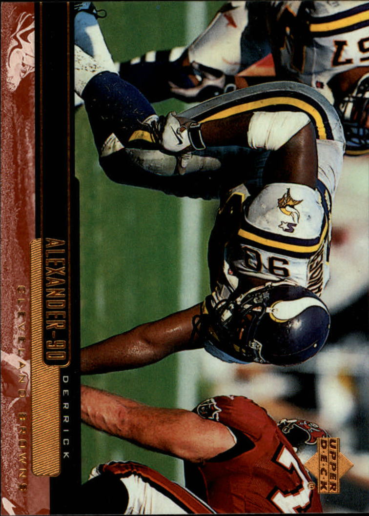 1999 Upper Deck #56 Derrick Alexander DT