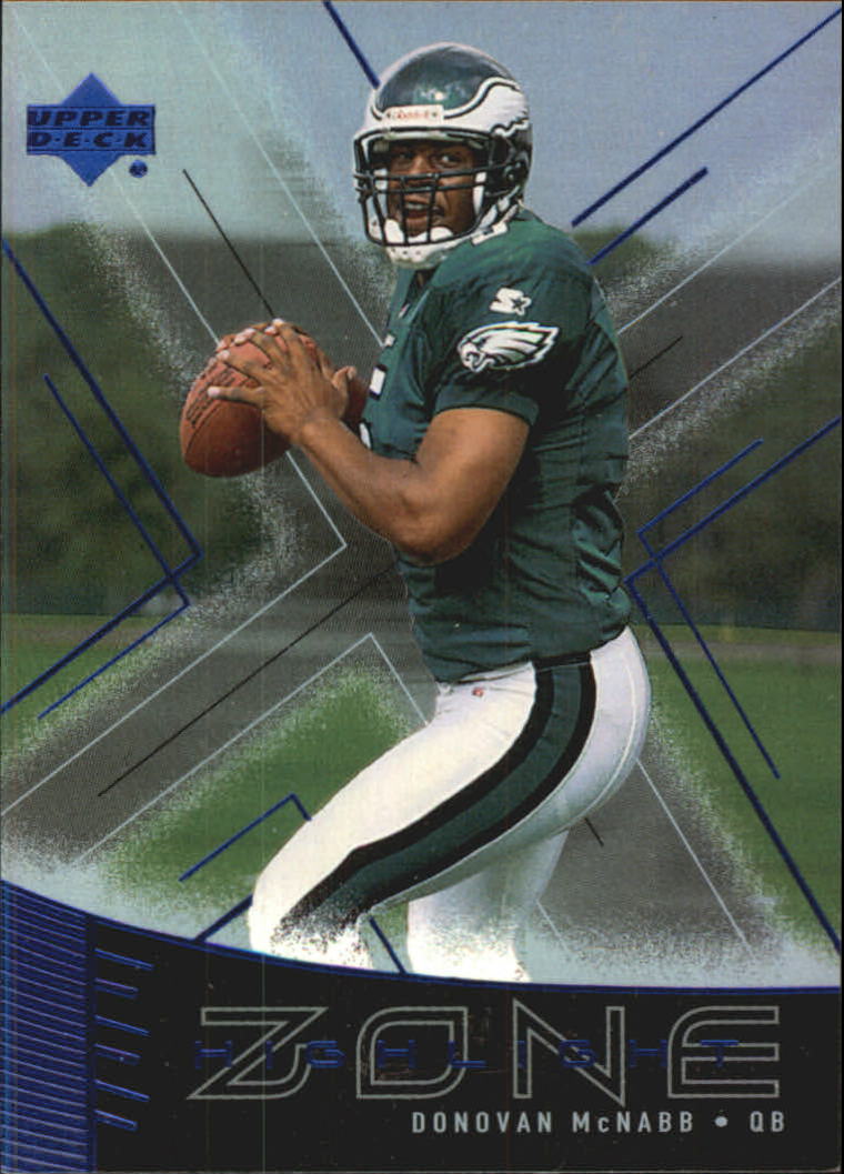 1999 Upper Deck Highlight Zone #Z17 Donovan McNabb